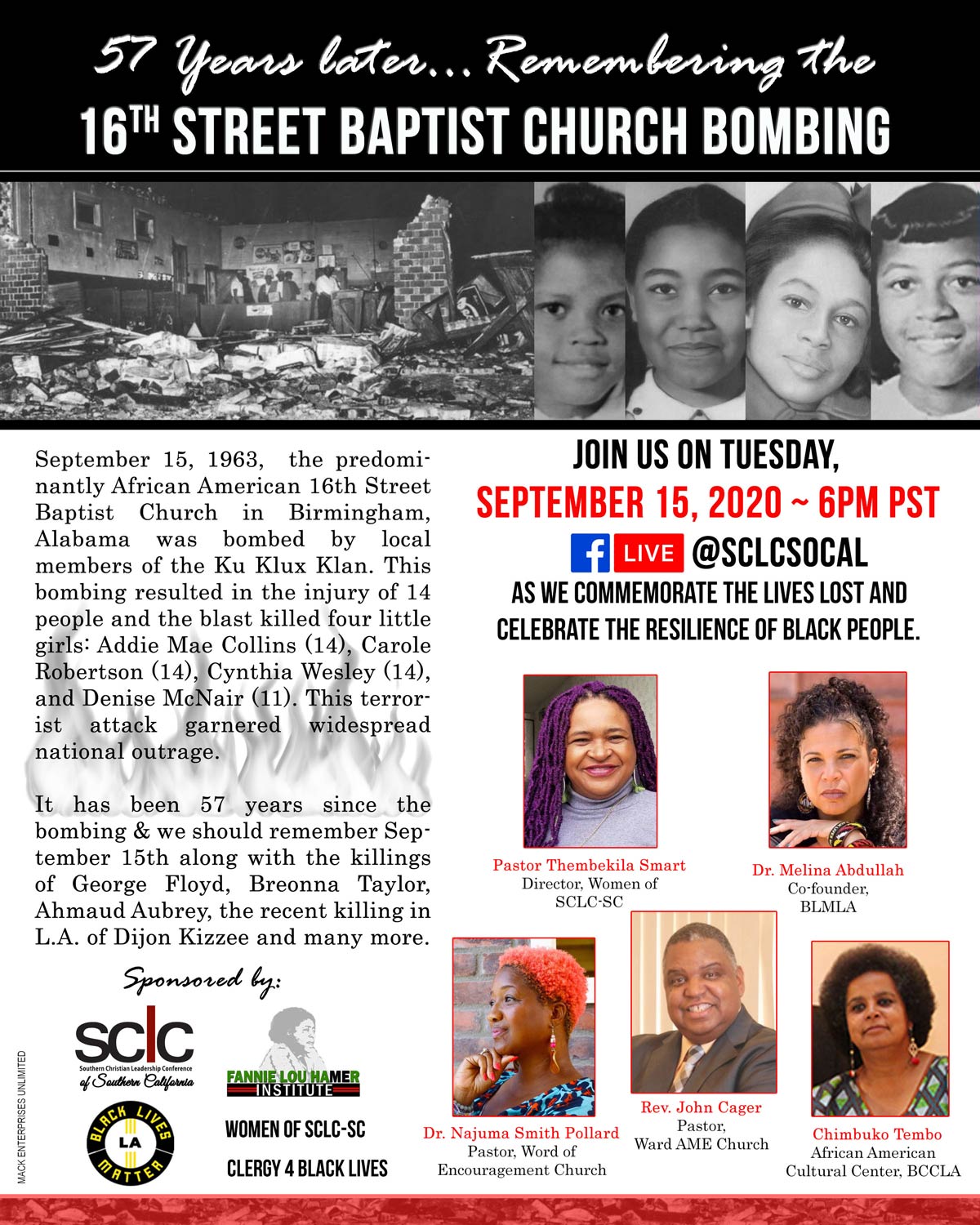 57 years later, Remembering the 16th Street Baptist Church Bombing